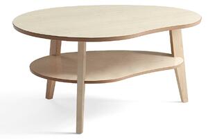 AJ Produkty Konferenční stolek HOLLY, 1000x800 mm, bříza
