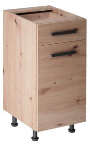Dolní skříňka se šuplíkem VALEN 2 - šířka 40 cm, dub artisan