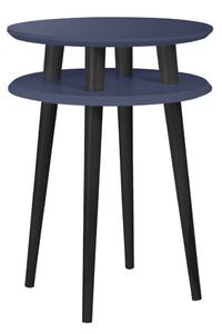 Ragaba Odkládací stolek Iram, 45x45x61 cm, grafitová/černá
