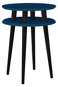 Ragaba Odkládací stolek Iram, 45x45x61 cm, petrolejová/černá
