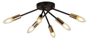Přisazený lustr TIARA 6xE14/40W/230V