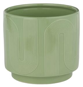 CURVES Květináč 15 cm - šalvějová