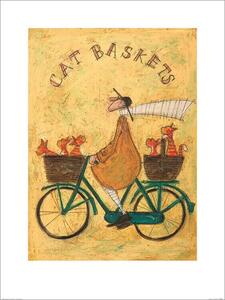 Umělecký tisk Sam Toft - Cat Baskets, (30 x 40 cm)