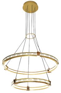 Toolight Toolight, LED stropní osvětlení, 60W, 3000K, LHJ037-CP2, zlatá, OSW-50017