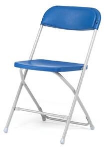 AJ Produkty Skládací židle ABERDEEN, modrá/šedá