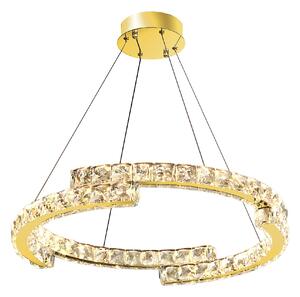 Toolight Toolight, LED závěsné osvětlení 60cm, 45W, 4000K, 2500lm, APP1771-CP, zlatá, OSW-04349