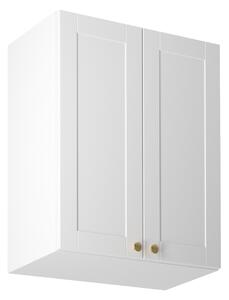 Horní dvoudveřová skříňka LUMEA - šířka 60 cm, bílá
