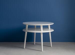 Ragaba Bílý konferenční stolek Iram Small, 57x57x45 cm