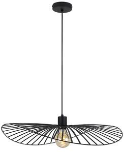Toolight Toolight, závěsné svítidlo 61cm, 1xE27, APP1841-1CP, černá matná, OSW-07062