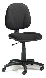 AJ Produkty Kancelářská židle DOVER, nízké opěradlo, černá