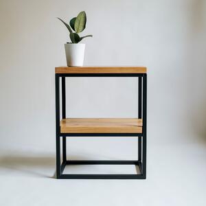 Wuders Odkládací stolek Florencie Odstín kovu: Černý matný práškový lak - 9005 FS