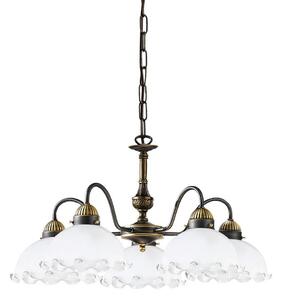 Kolarz 731.85.73 - Lustr na řetězu NONNA 5xE27/75W/230V