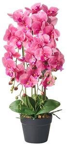 Umělá rostlina ORCHID 65 cm Růžová