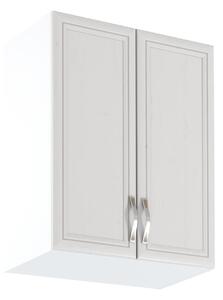 Horní kuchyňská skříňka SILVARA - šířka 60 cm, borovice andersen / bílá
