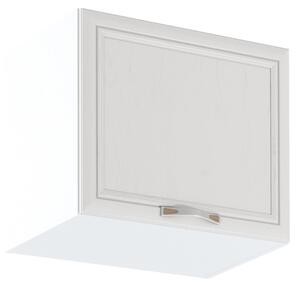 Horní výklopná skříňka SILVARA - šířka 50 cm, borovice andersen / bílá