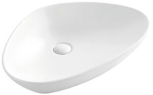 Hydroland Keramické umyvadlo na desku Lotos 59x39 cm, bílé