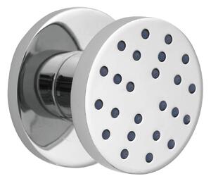 Deante Cascada, sprchová masážní tryska kulatá 1/2", chromová, NAC_077K