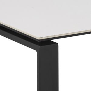Actona Bílo-černý konferenční stolek Angel, 115x69x45 cm