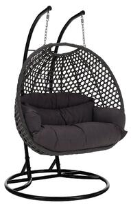 Kondela Z�v�sn� dvojk�eslo, �ern�/�ed�/tmav� �ed�, DAKAN NEW