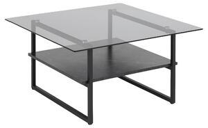 Actona Skleněný konferenční stolek Leite, 80x80x42 cm