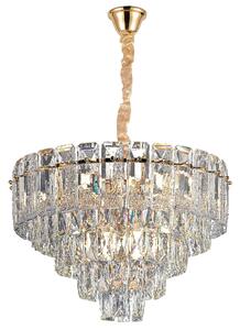 Toolight Rea, Lamp Vintage Cristal G056-CP 50cm GOLD, OSW-08990