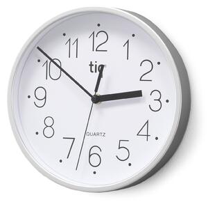 AJ Produkty Nástěnné hodiny, plastové, bílé, ø 225 mm