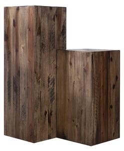 Dřevěný Sloup - Columna 75 cm, tmavý