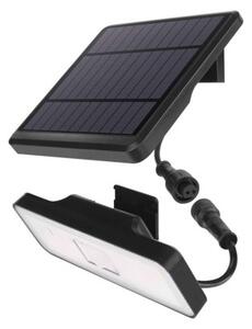 EMOS Solární LED reflektor SUNNO s pohybovým čidlem, černý, neutrální bílá, IP54 1552112000