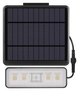 EMOS Solární LED reflektor SUNNO s pohybovým čidlem, černý, neutrální bílá, IP54 1552112000