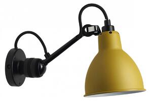 DCW éditions Lampe Gras N°304 E14 nástěnné svítidlo ČernáŽlutáOvál