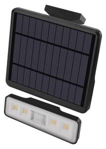 EMOS Solární LED reflektor SUNNO s pohybovým čidlem, černý, neutrální bílá, IP54 1552112000