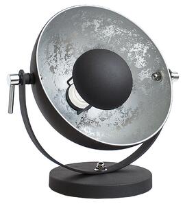 Stolná lampa STUDI, 40 cm - čierna, strieborná