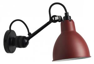 DCW éditions Lampe Gras N°304 E14 nástěnné svítidlo ČernáČervenáOvál