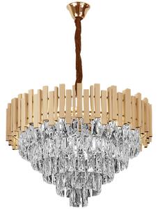 Toolight Rea, Lamp Vintage Cristal G050-CP 50CM GOLD, OSW-08944