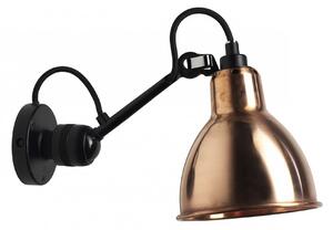 DCW éditions Lampe Gras N°304 E14 nástěnné svítidlo ČernáSurová měďOvál
