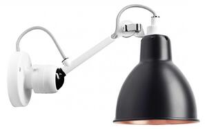 DCW éditions Lampe Gras N°304 E14 nástěnné svítidlo BíláČerná MěďOvál