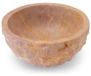 Umyvadlo z přírodního kamene Savona, Ø 35 - 40 cm