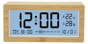 JVD Svítící digitální hranatý budík JVD SB2897 v imitaci dřeva