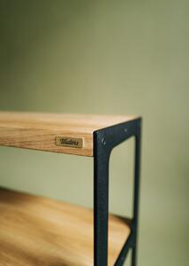 Wuders Odkládací stolek Bunratty Odstín kovu: Černý matný práškový lak - 9005 FS