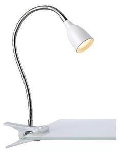 Markslöjd 106091 - LED Stolní lampa s klipem TULIP LED/3W/230V bílá ML1029
