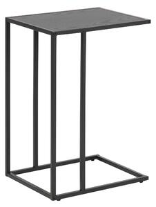 Actona Černý odkládací stolek Barrow, 43x35x63 cm