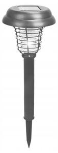 Garden Line Solární LED lampa Solys 42 cm s ochranou proti hmyzu černá/studená bílá