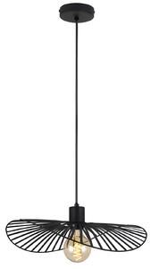 Toolight Toolight, závěsné svítidlo 41cm, 1xE27, APP1840-1CP, černá, OSW-07061