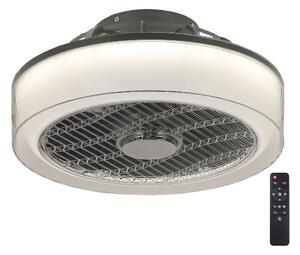 Rabalux - LED Stmívatelné stropní svítidlo s ventilátorem LED/30W/230V + DO RL6857