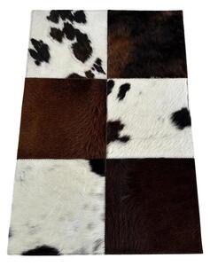 Kožený koberec, předložka Aros tricolor S