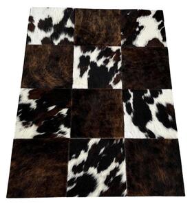 Kožený koberec AROS exotic tricolor S 2 S