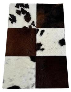 Kožený koberec, předložka Aros tricolor S