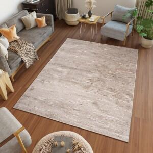 Makro Abra Kusový koberec HAVANA 80639 stříbrný šedý Rozměr: 160x230 cm