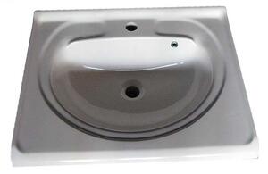 BPS-koupelny Deskové umyvadlo z litého mramoru 60 cm
