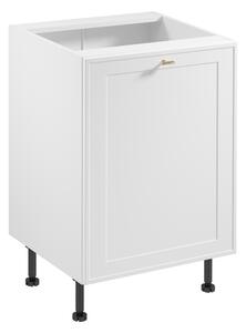 Dolní jednodveřová skříňka SALERNO - šířka 60 cm, bílá